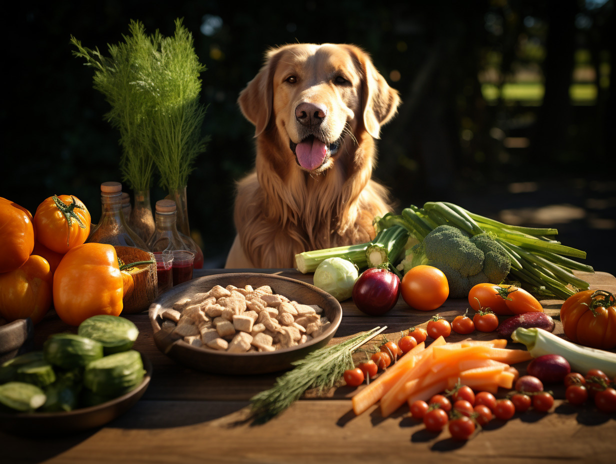 alimentation équilibrée chiens