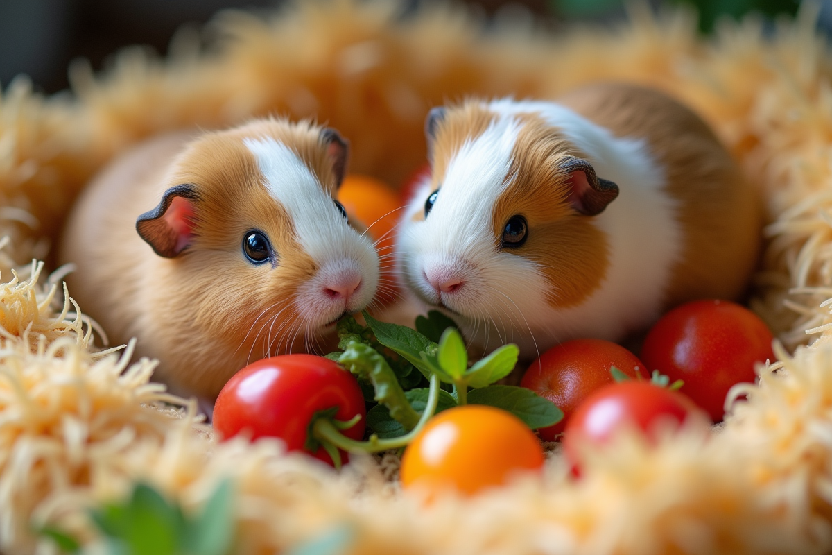 Deux bébés cochons d