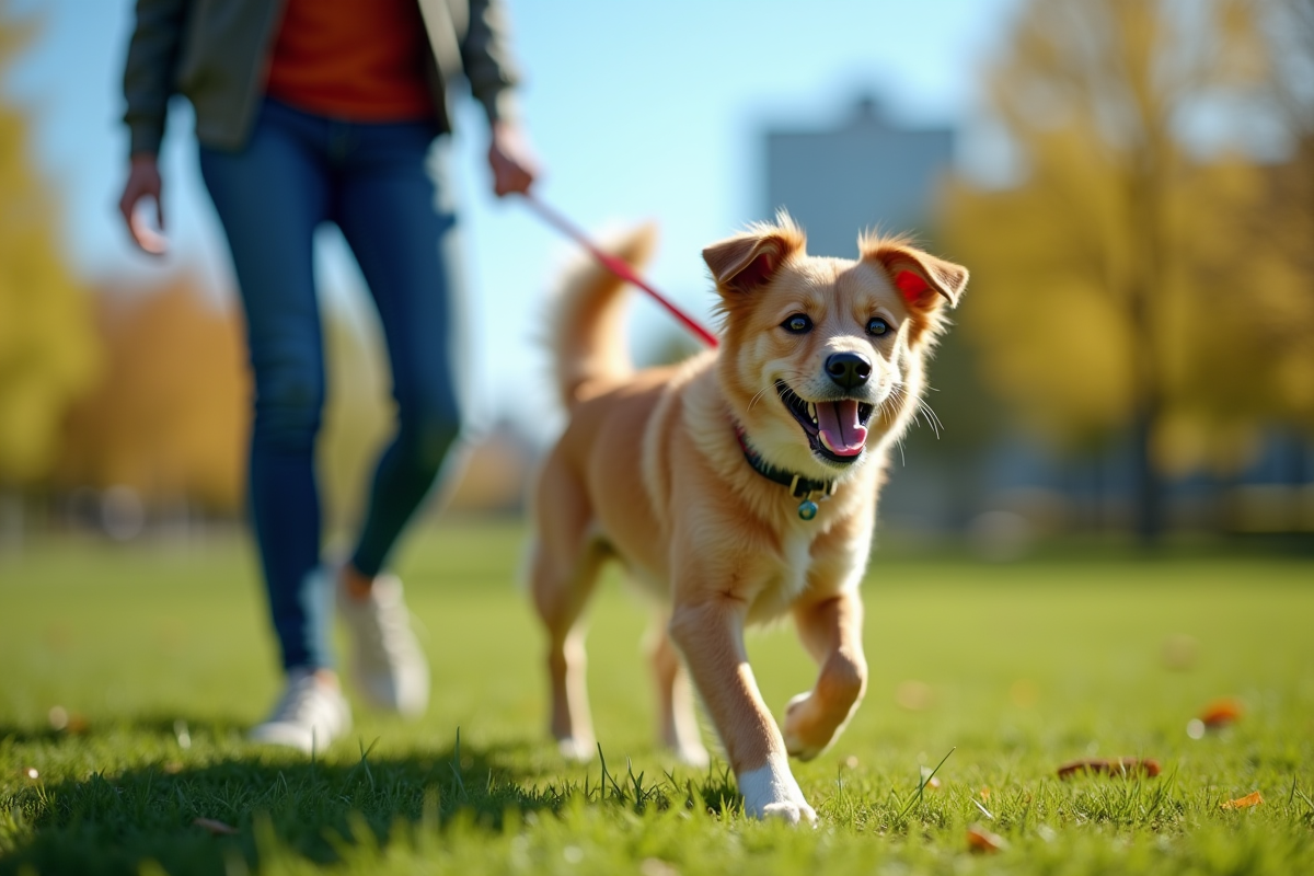 chien adolescence
