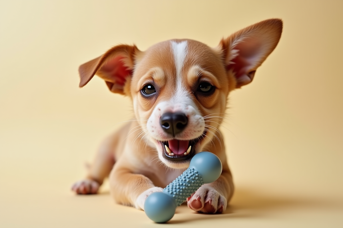chien  brossage