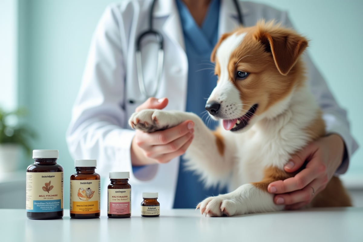 chien multivitamines